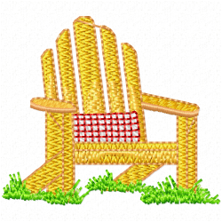 Chairs Embroidery Design 2 Chairs Embroidery Design 2